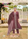 Mahek Vol 2 By Mystic 9 Roman Silk Top With Bottom Dupatta Wholesalers In Delhi